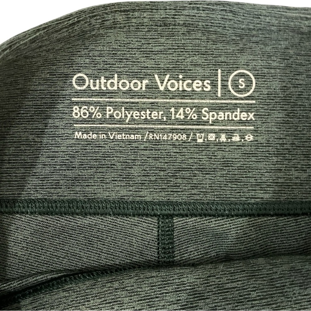 Outdoor Voices Green Leggings Size Small - Picture 3 of 3